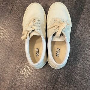 White Polo shoes